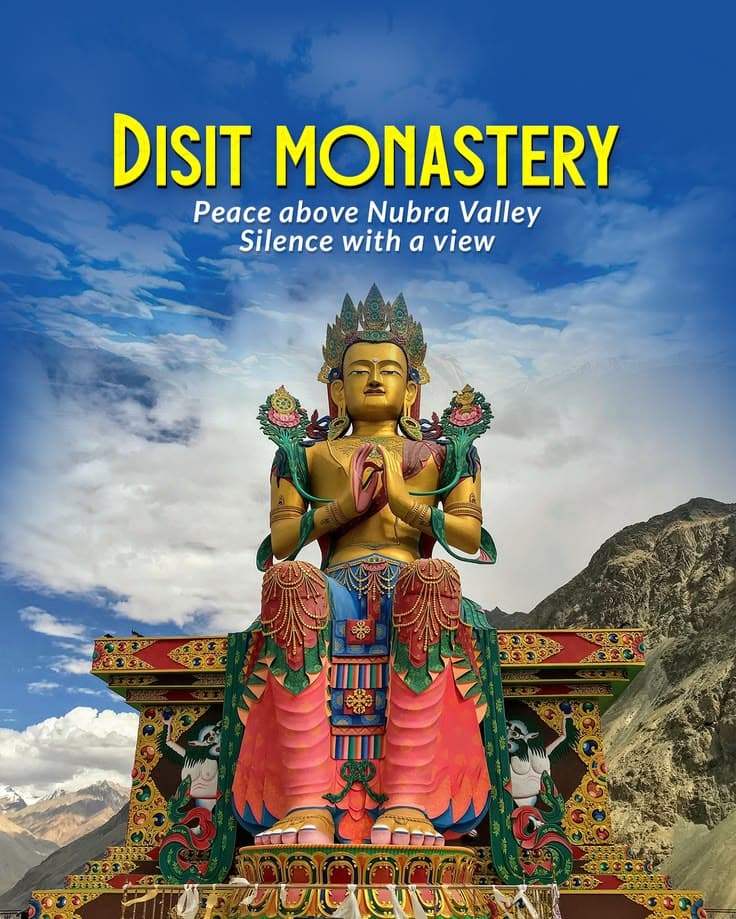Diskit Monastery Ladakh